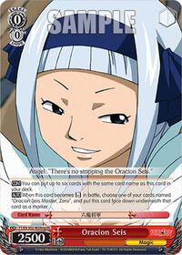 Oracion Seis (Angel) C waifu card — Weiss Schwarz